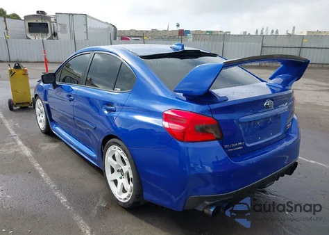 2016 Subaru Wrx Sti from USA, damaged, VIN JF1VA2V67G9824522